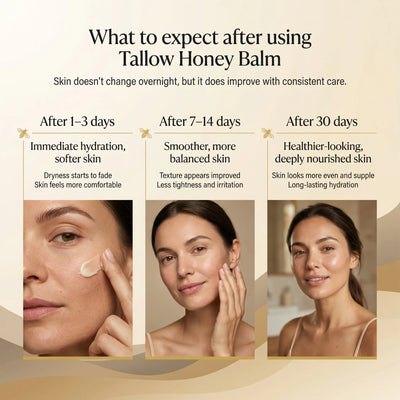 Elexine Organic Tallow Honey Balm to Help Erase Fine Lines, Wrinkles, and Age Spots