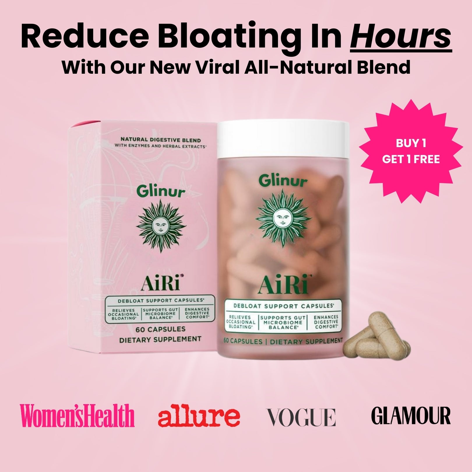 Glinur™ AiRi Bloat-Free Breakthrough