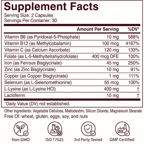 Elexine Ferriva Iron & Ferritin Support